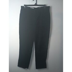 Callaway Golf Sport Mens Corduroy Pants 38x32 Black Blue Cotton Straight Leg